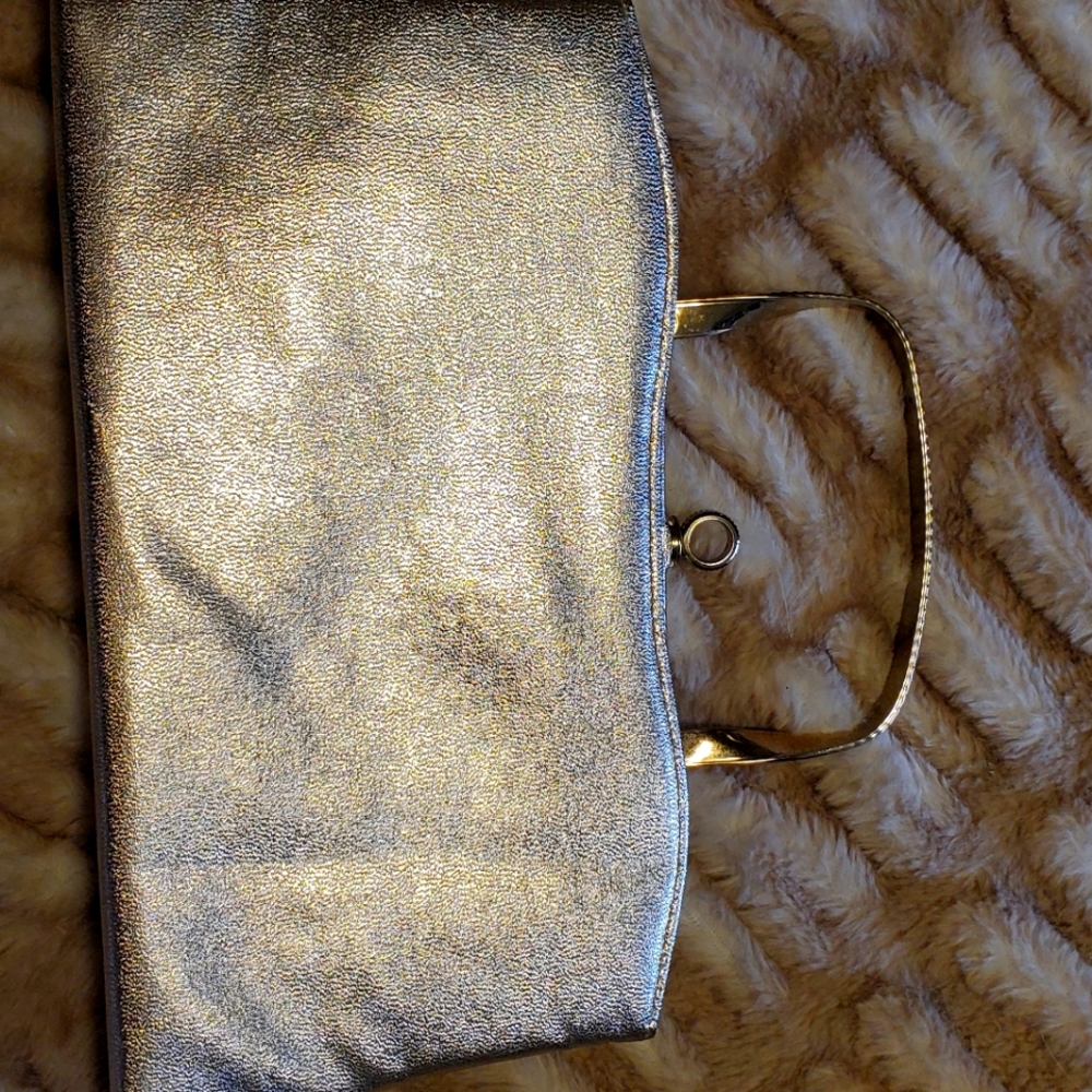 Gold Vintage clutch